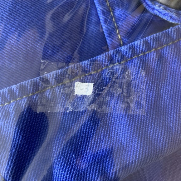 Free People Womens Jacket L Eisenhower Military Epaulet Casual Preppy - Picture 6 of 7